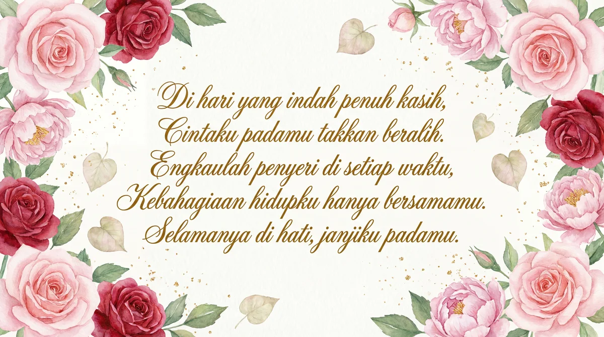 Ucapan Hari Kekasih untuk pasangan tercinta