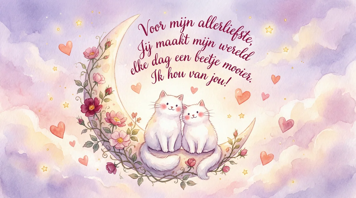 Valentijnskaart voor mijn liefste