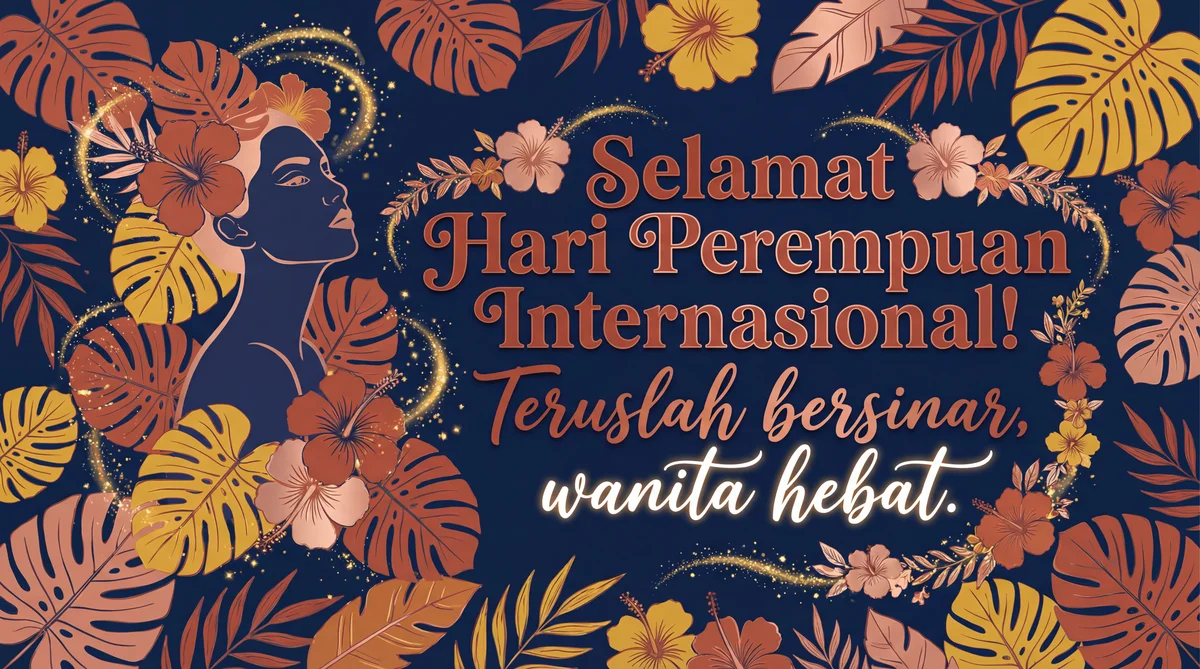 Ucapan Hari Perempuan Internasional untuk wanita hebat