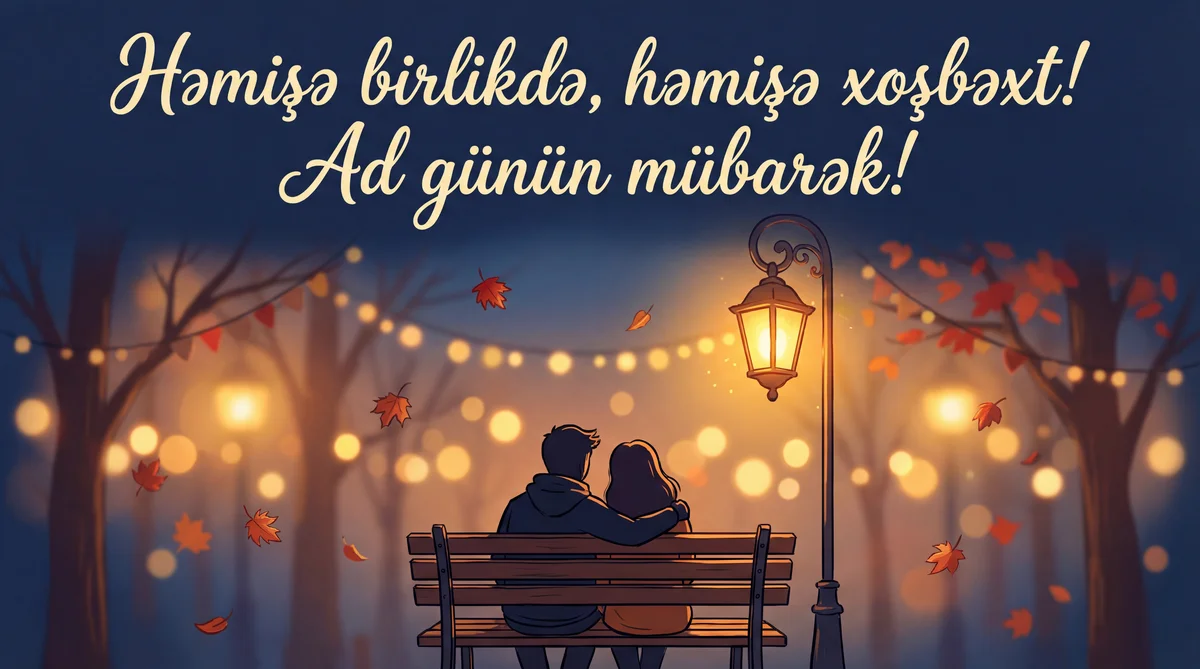 Əziz dostuma ad günü təbriki