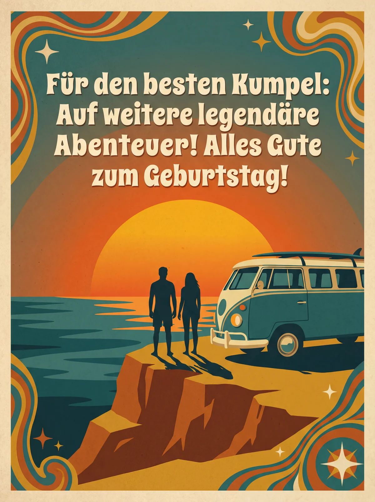 Geburtstagskarte für den besten Freund