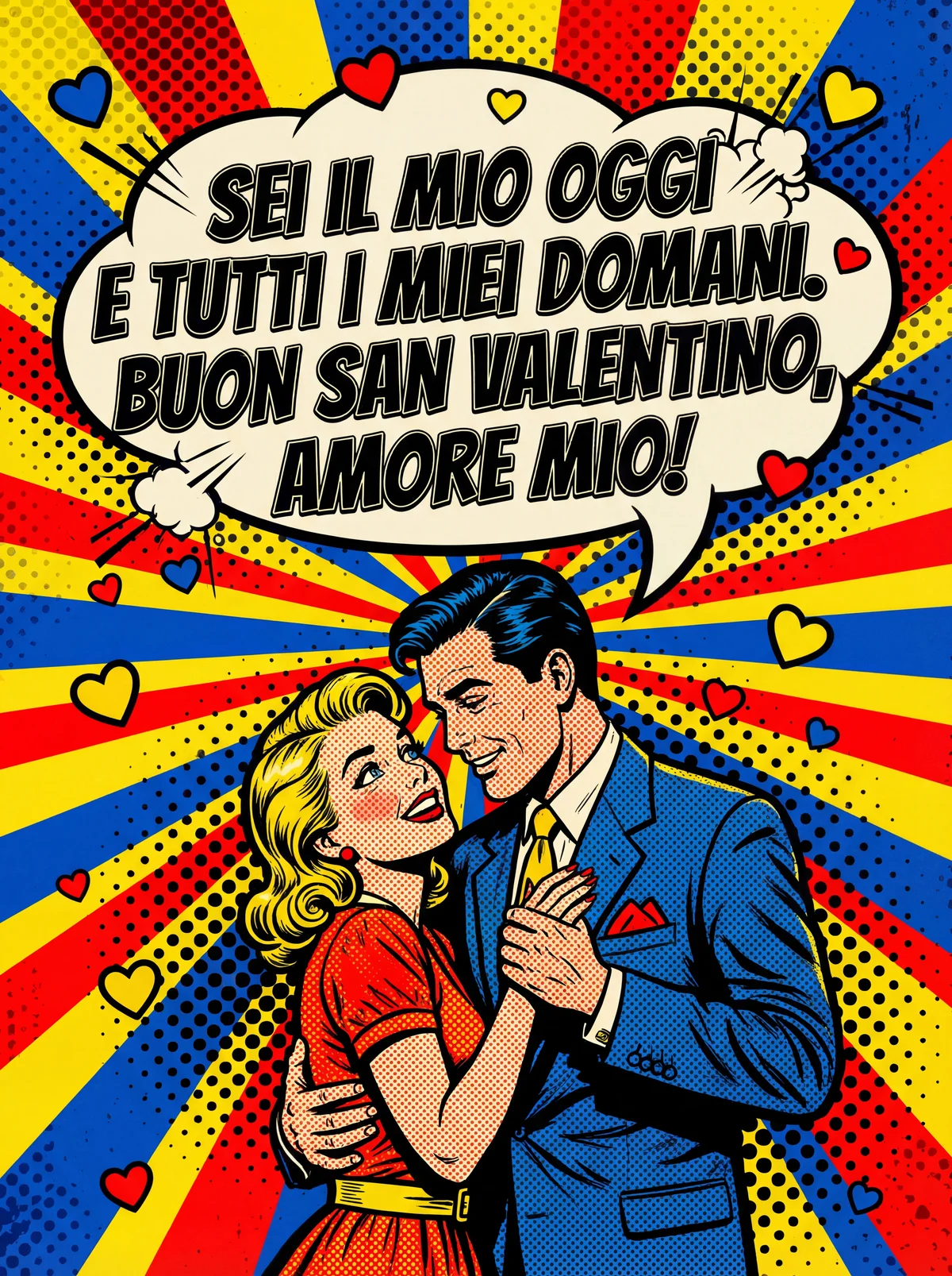 Biglietto di San Valentino per fidanzato