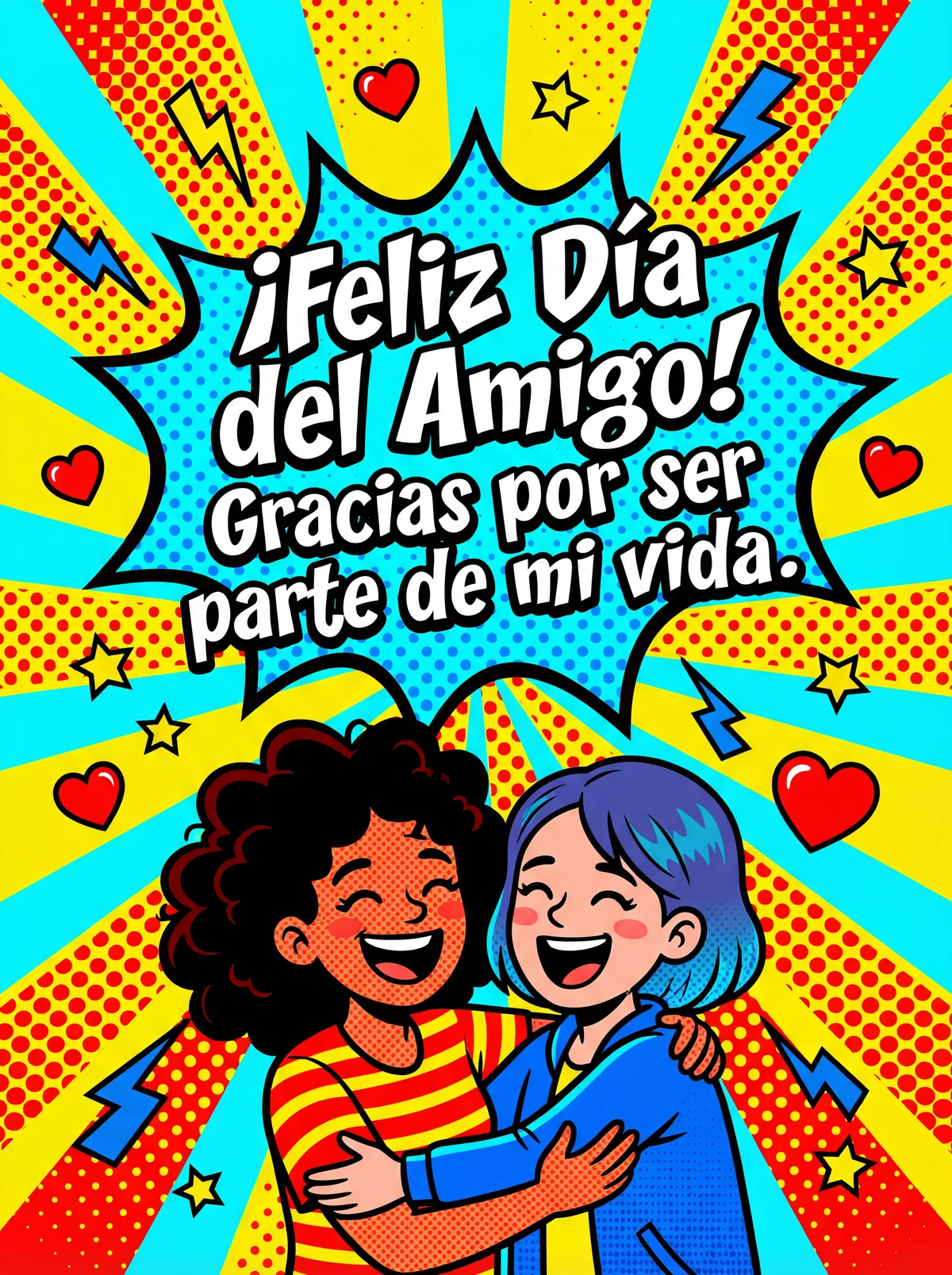 Mensaje para celebrar el Día del Amigo