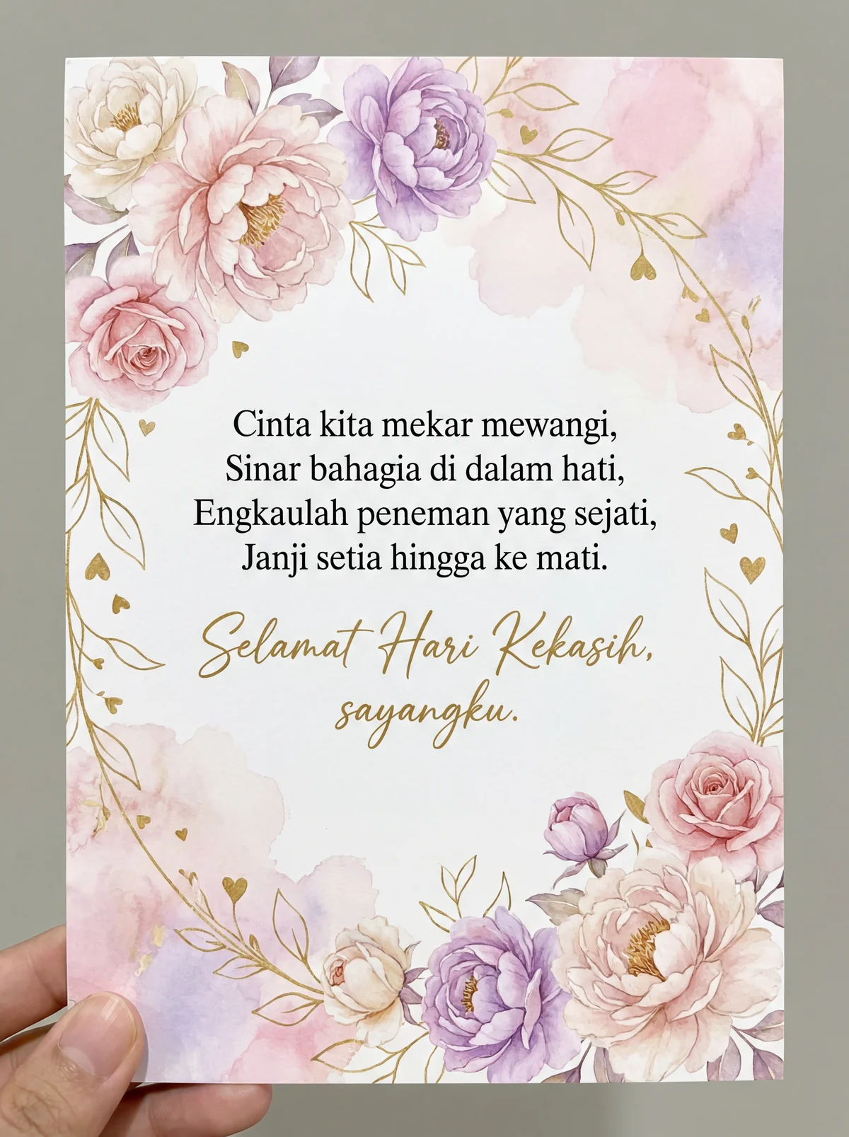 Ucapan Hari Kekasih untuk pasangan