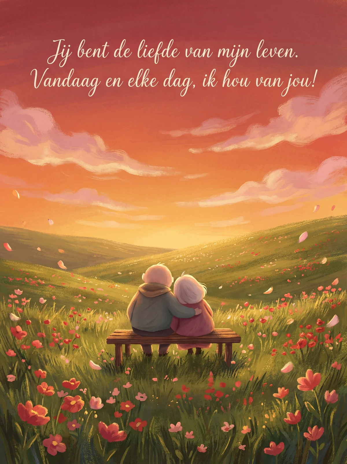 Valentijnskaart voor mijn geliefde