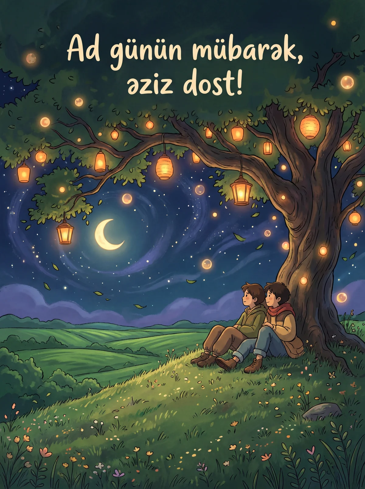 Ad günün mübarək, əziz dost!