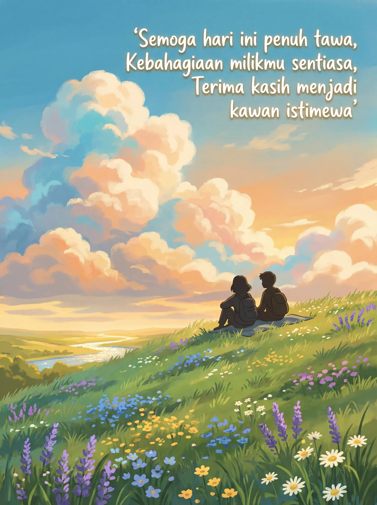 ucapan hari jadi untuk kawan baik