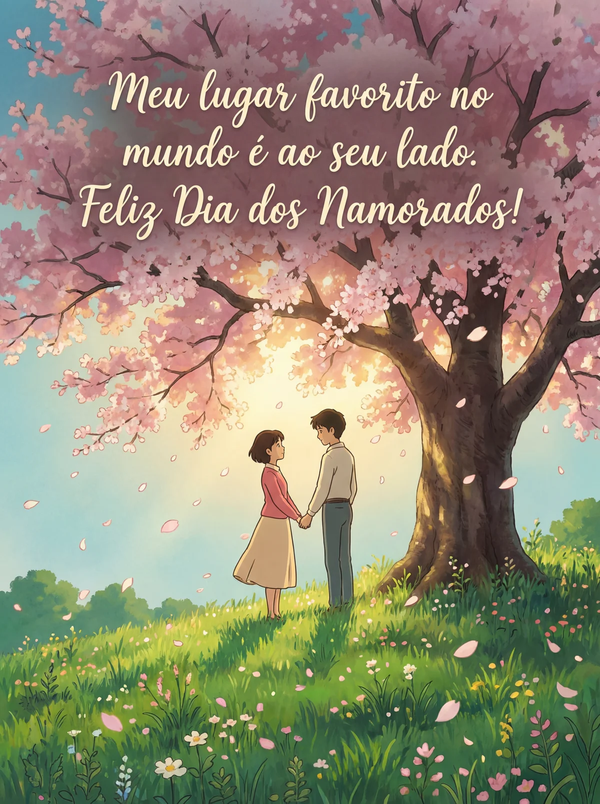 mensagem romântica curta para o Dia dos Namorados