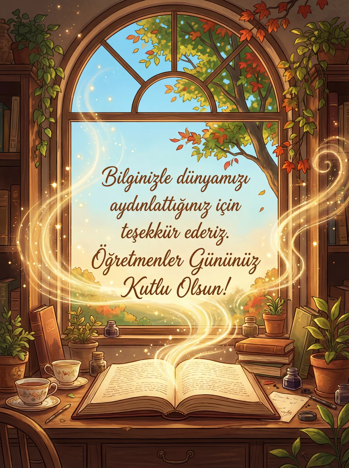 öğretmenler günü kartı için kısa metin