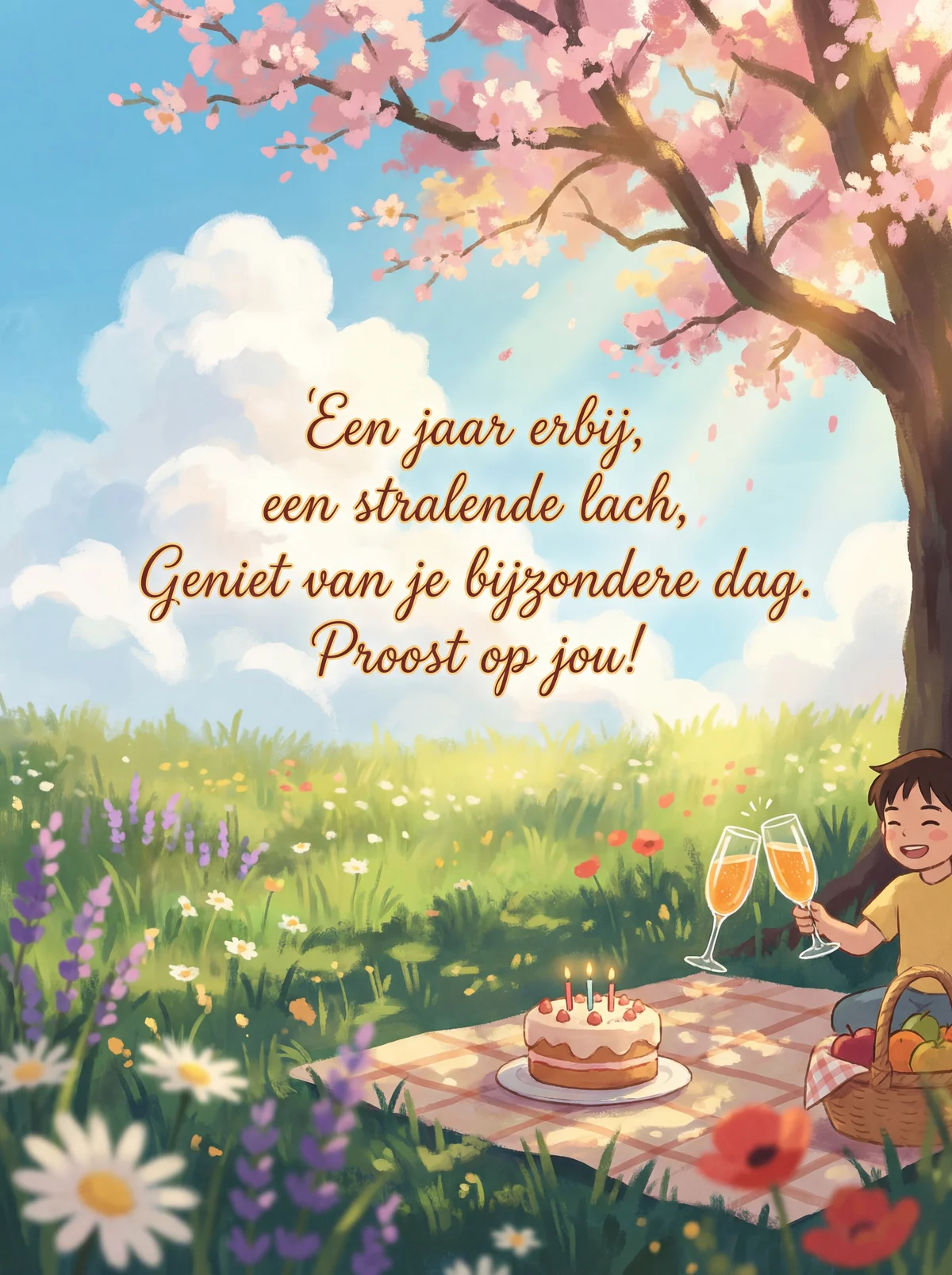 Verjaardagskaart voor een vriendin