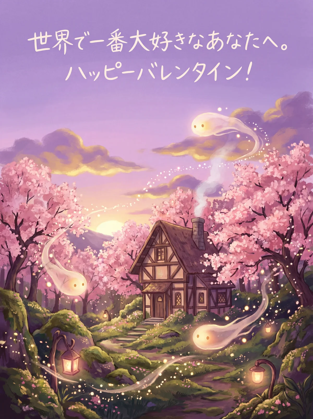 恋人へのバレンタインメッセージ