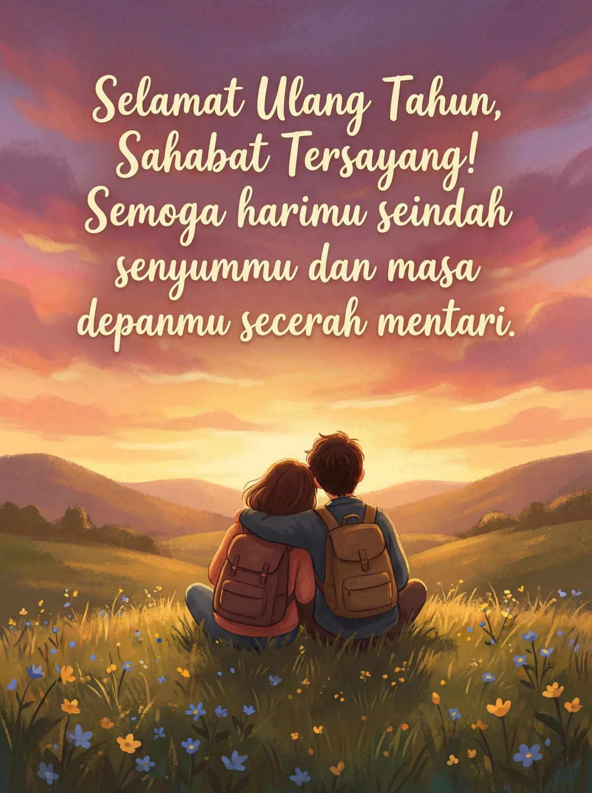 ucapan selamat ulang tahun untuk sahabat tersayang