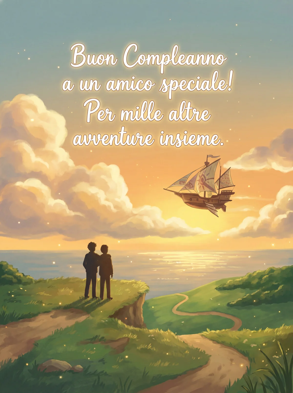 biglietto di buon compleanno per un amico speciale