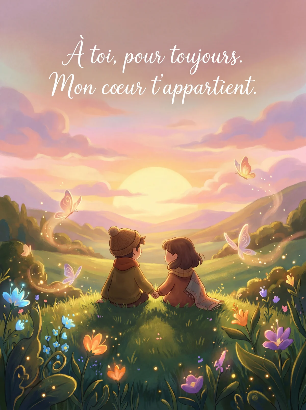 Message tendre pour la Saint-Valentin