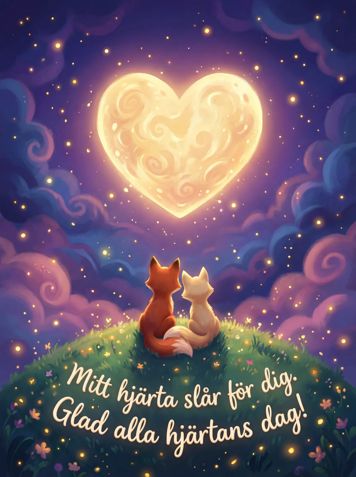 Alla hjärtans dag hälsning till min älskling