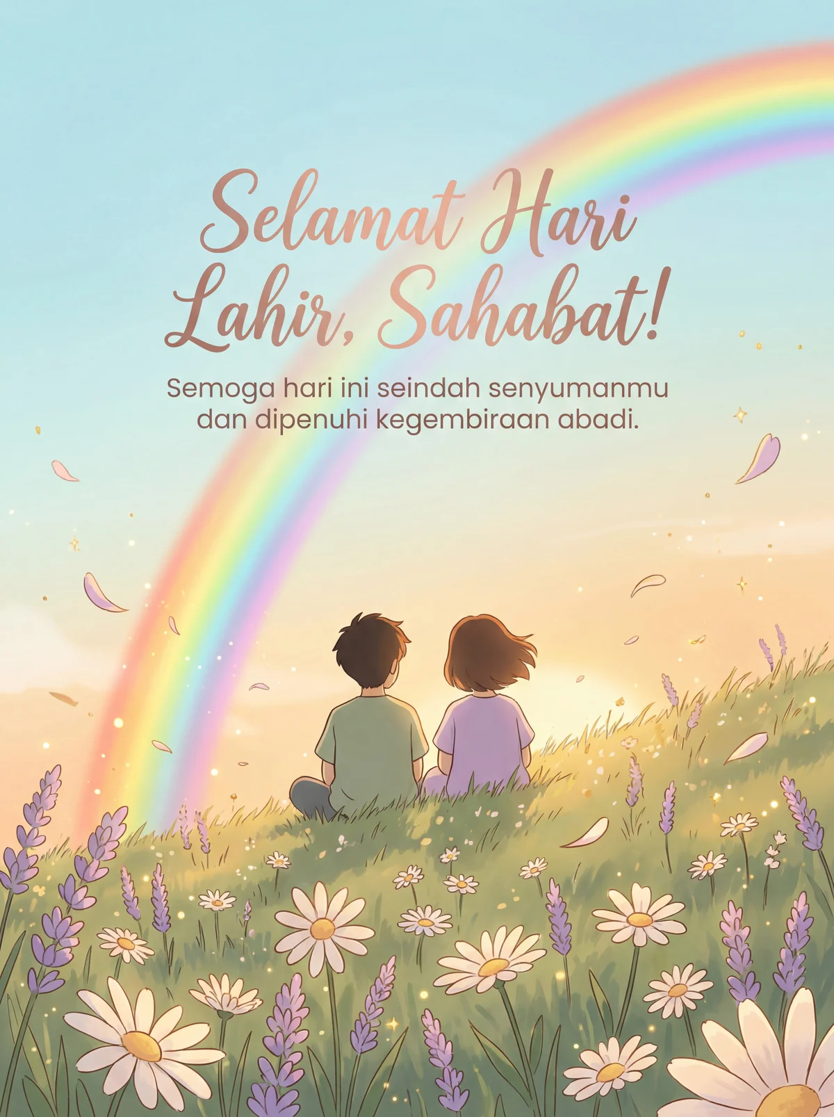 Ucapan selamat ulang tahun untuk kawan baik