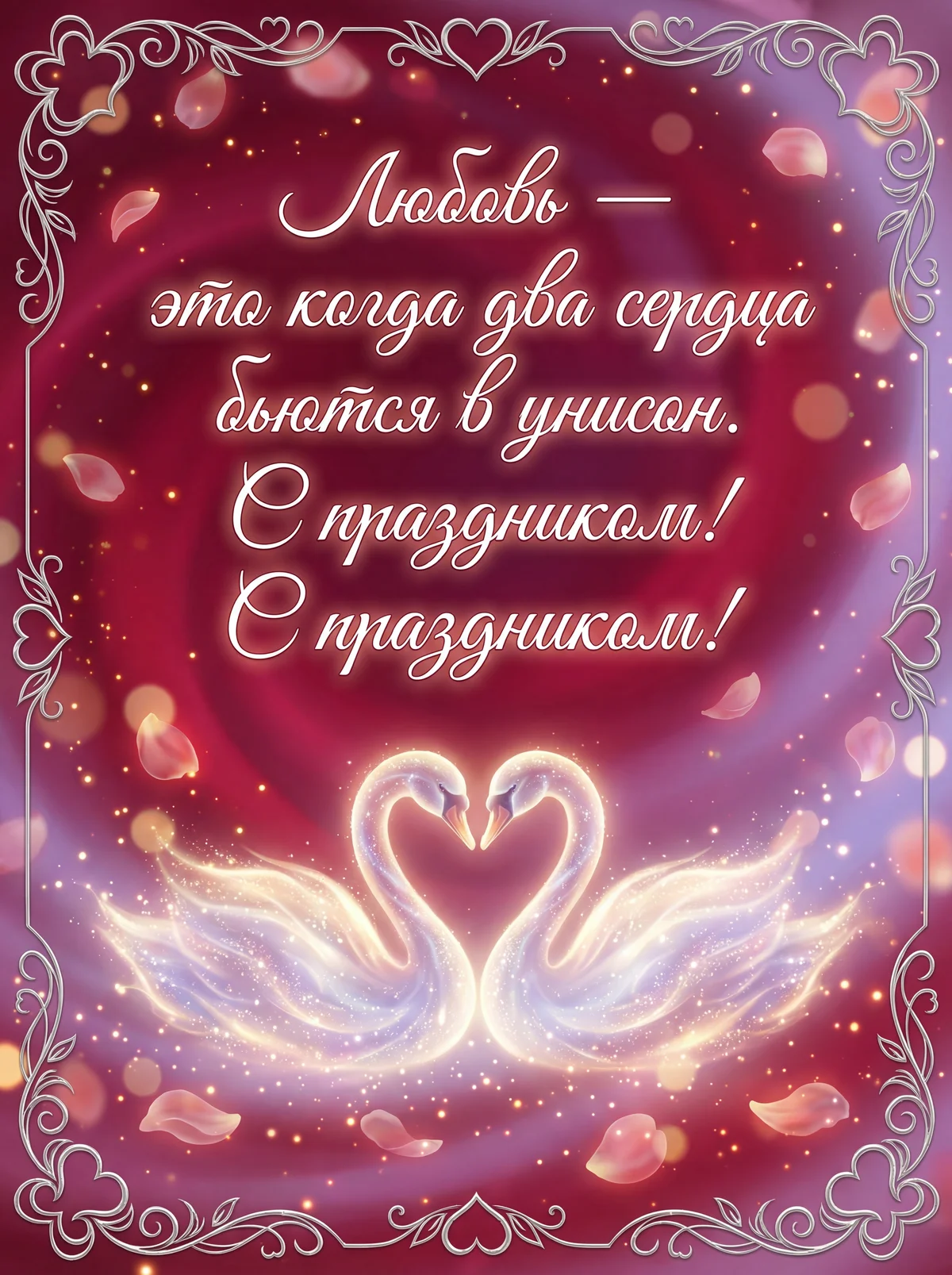 поздравление с Днём всех влюблённых