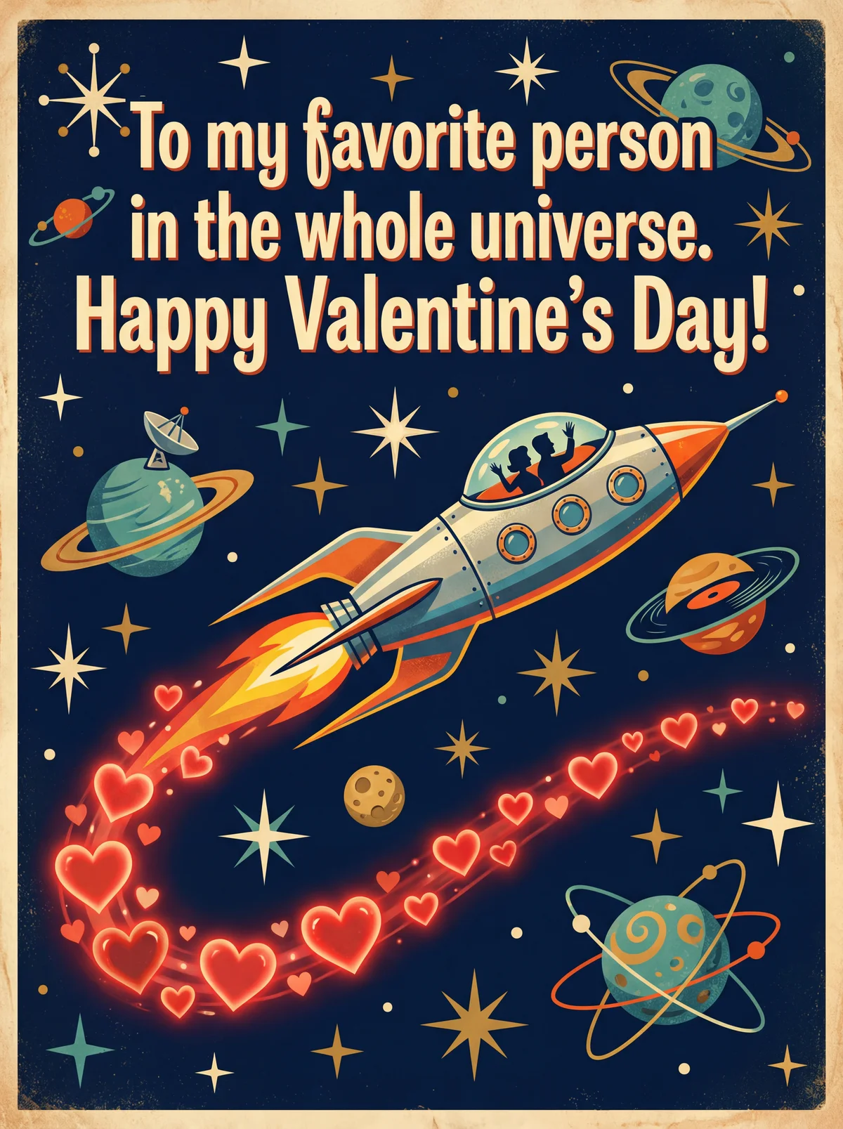 Valentine's Day card for my amazing partner