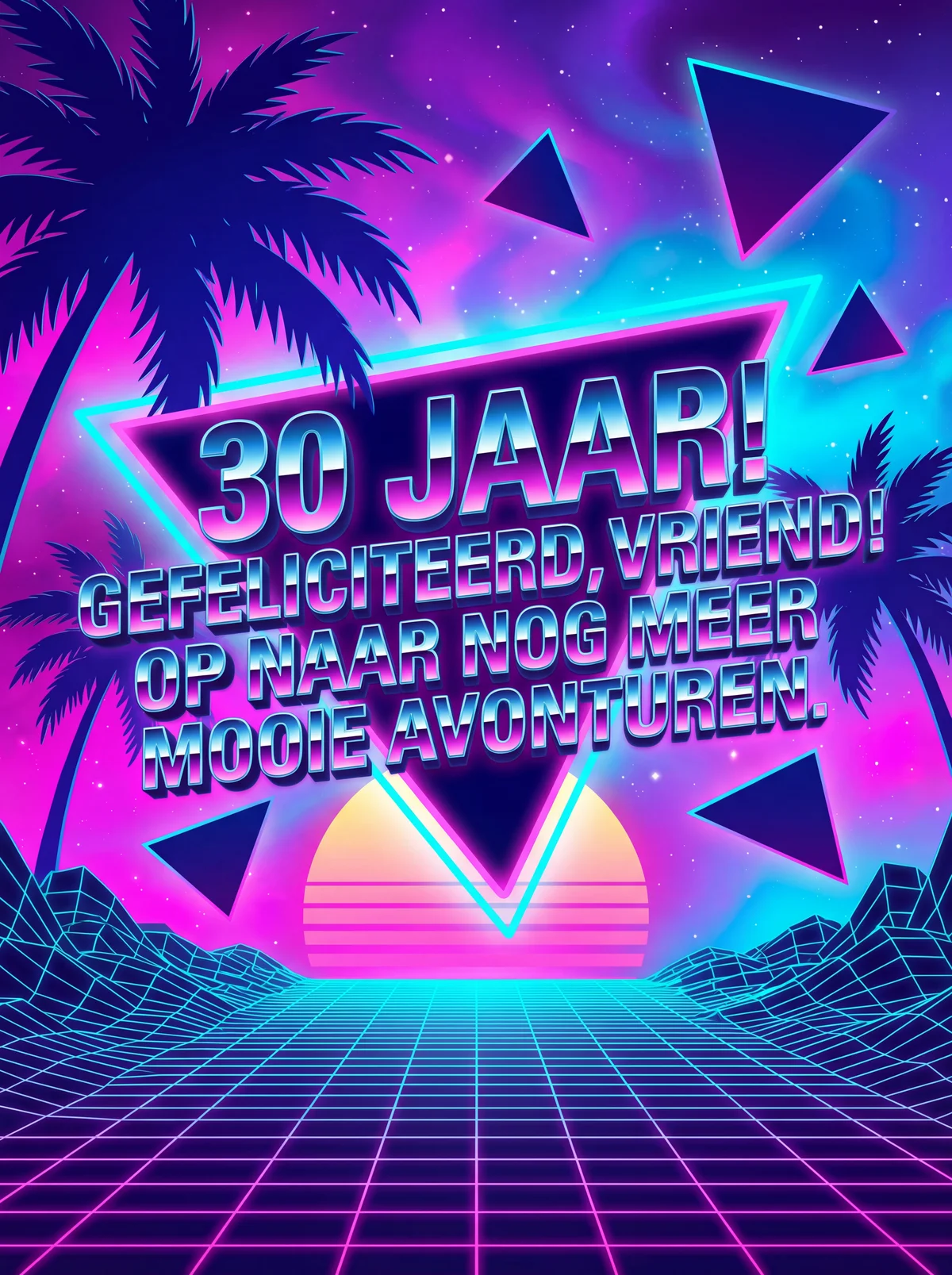 felicitatie voor een 30e verjaardag van een vriend