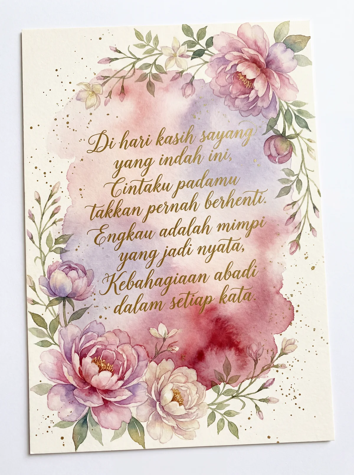 Ucapan Hari Valentine romantis untuk kekasih