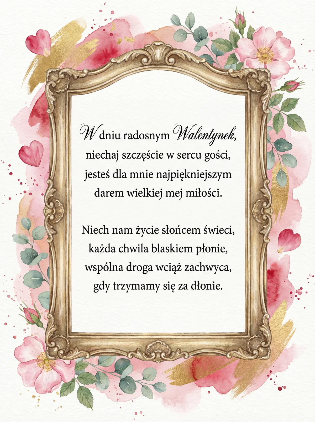 życzenia na Walentynki dla ukochanej osoby