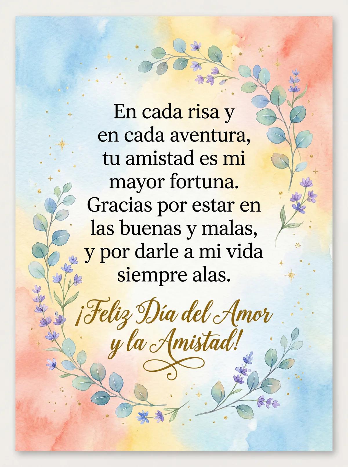 Mensaje corto para el Día del Amor y la Amistad para mi mejo...