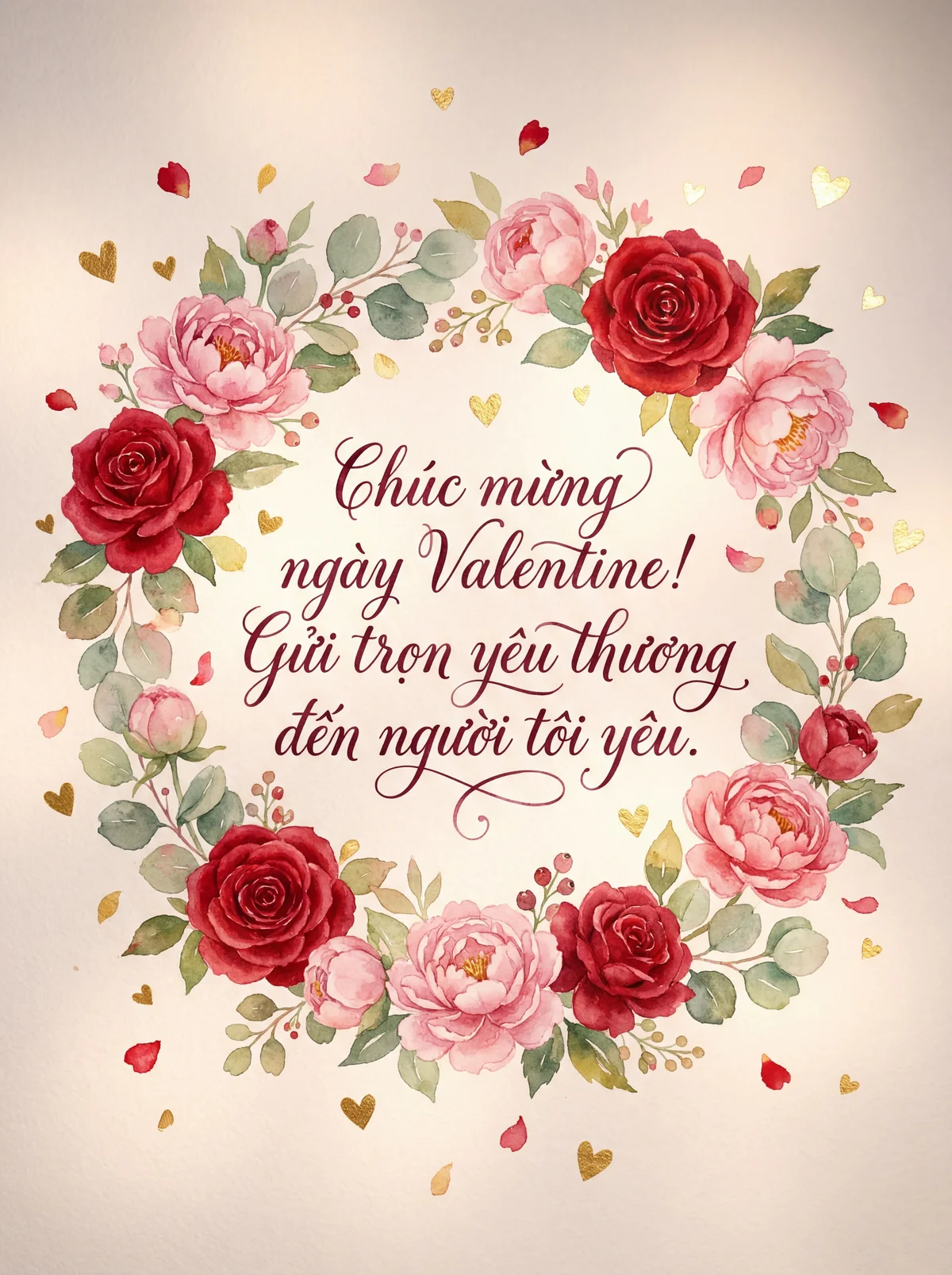 lời chúc ngày Valentine cho người yêu