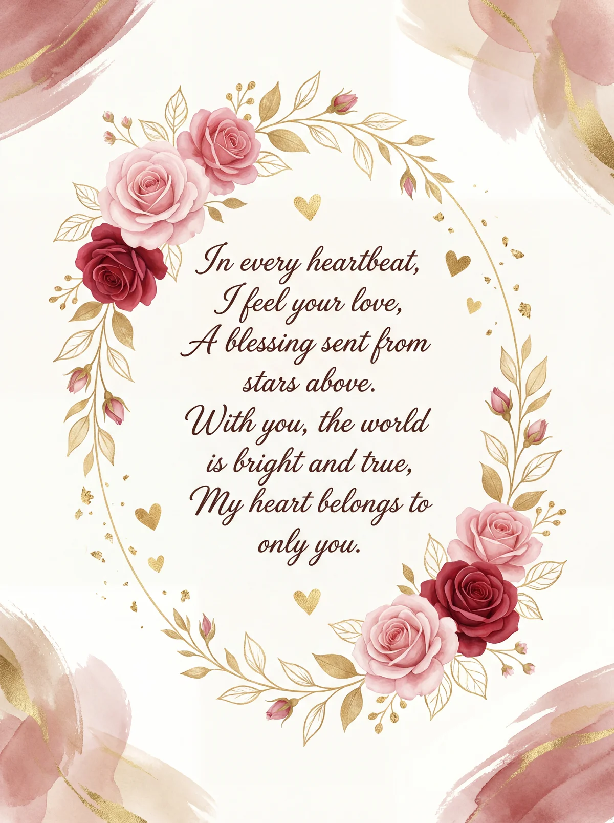 Valentine's Day card for my sweetheart