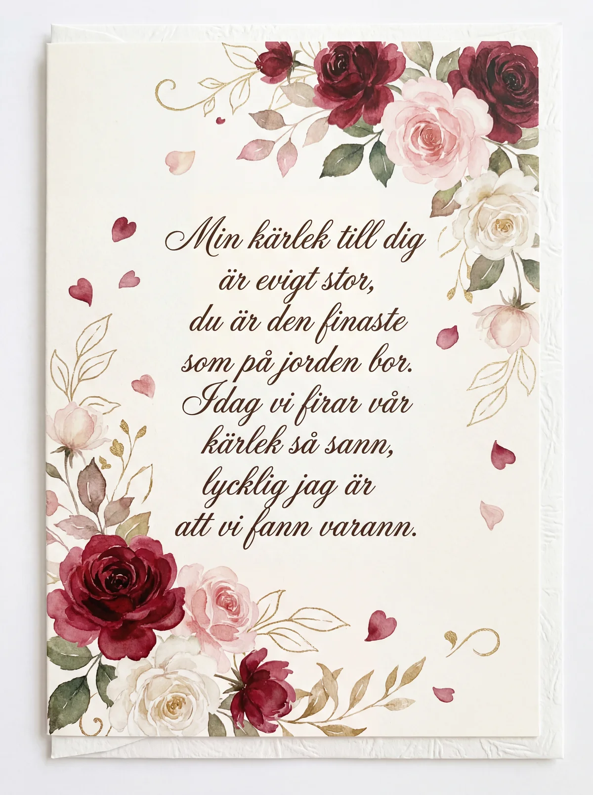 Grattis på Alla hjärtans dag till min älskling