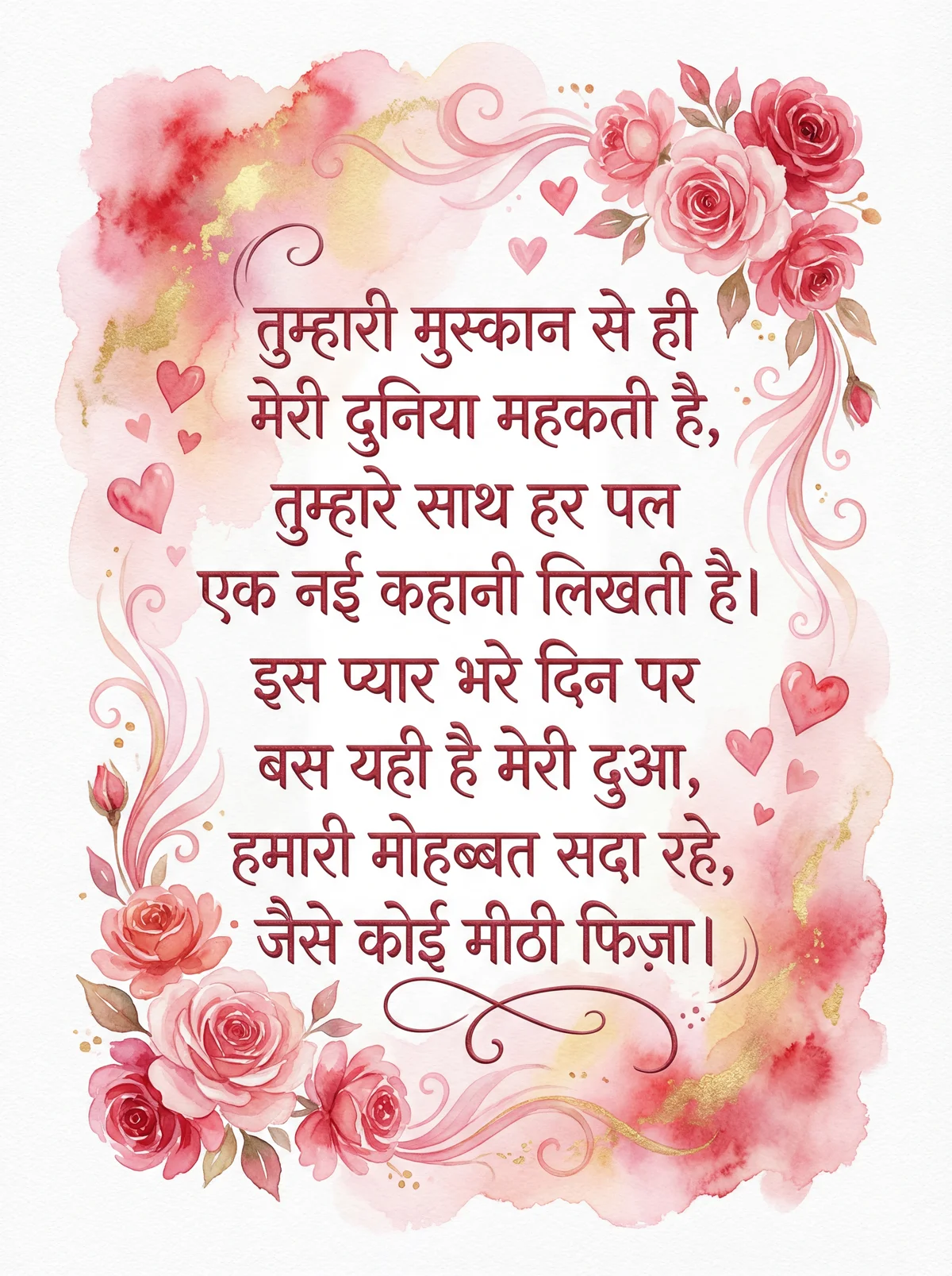 अपने प्यार के लिए वेलेंटाइन डे कार्ड