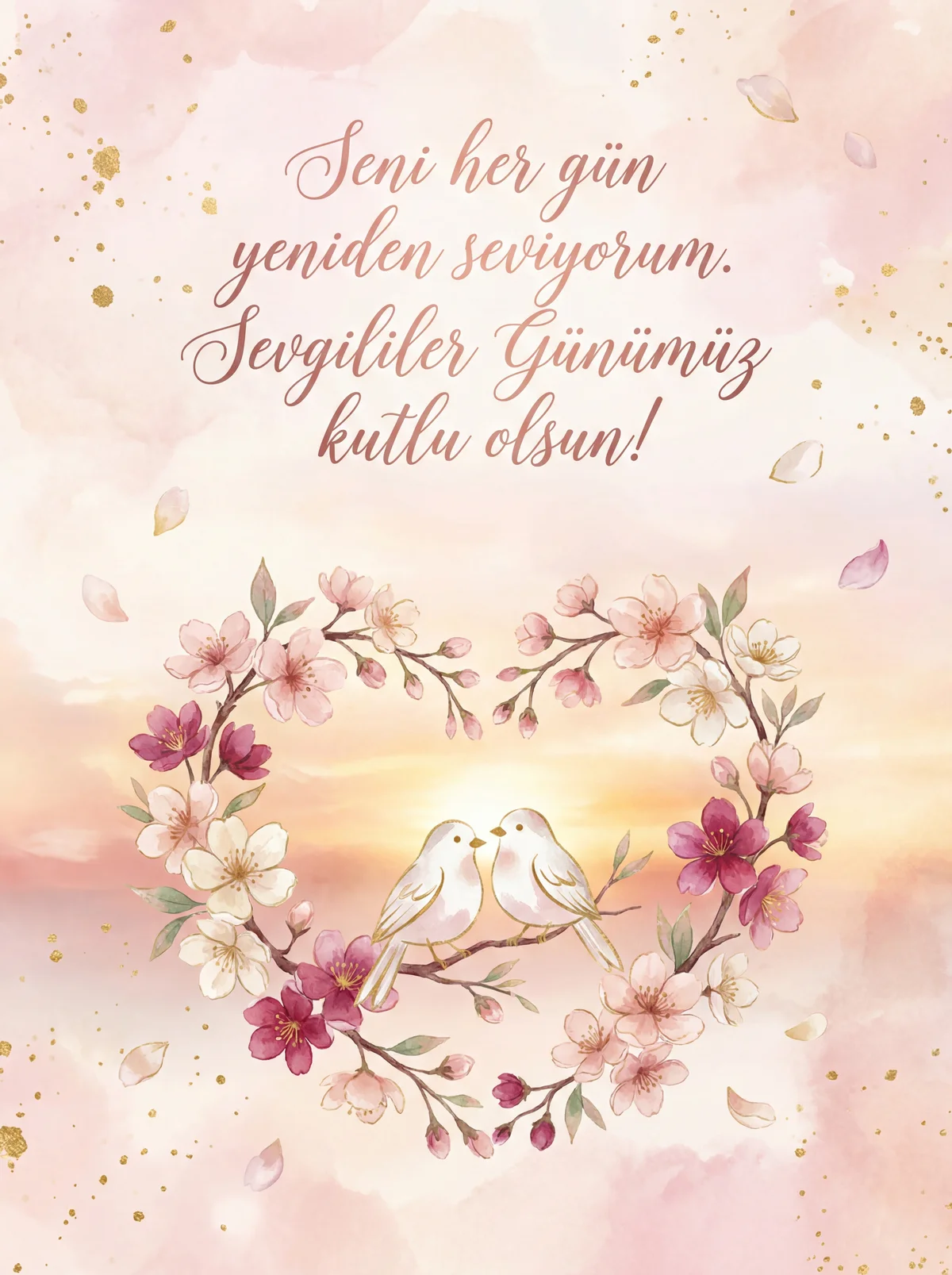 sevgililer günü kartı metni