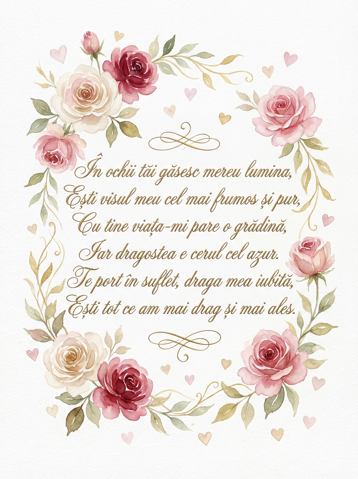 Mesaj de Ziua Îndrăgostiților pentru iubită