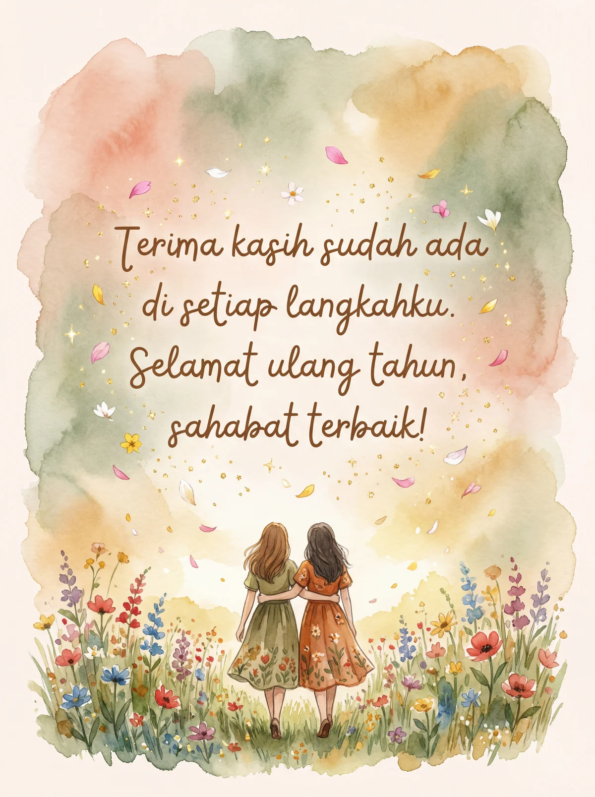 ucapan selamat ulang tahun untuk sahabat tercinta