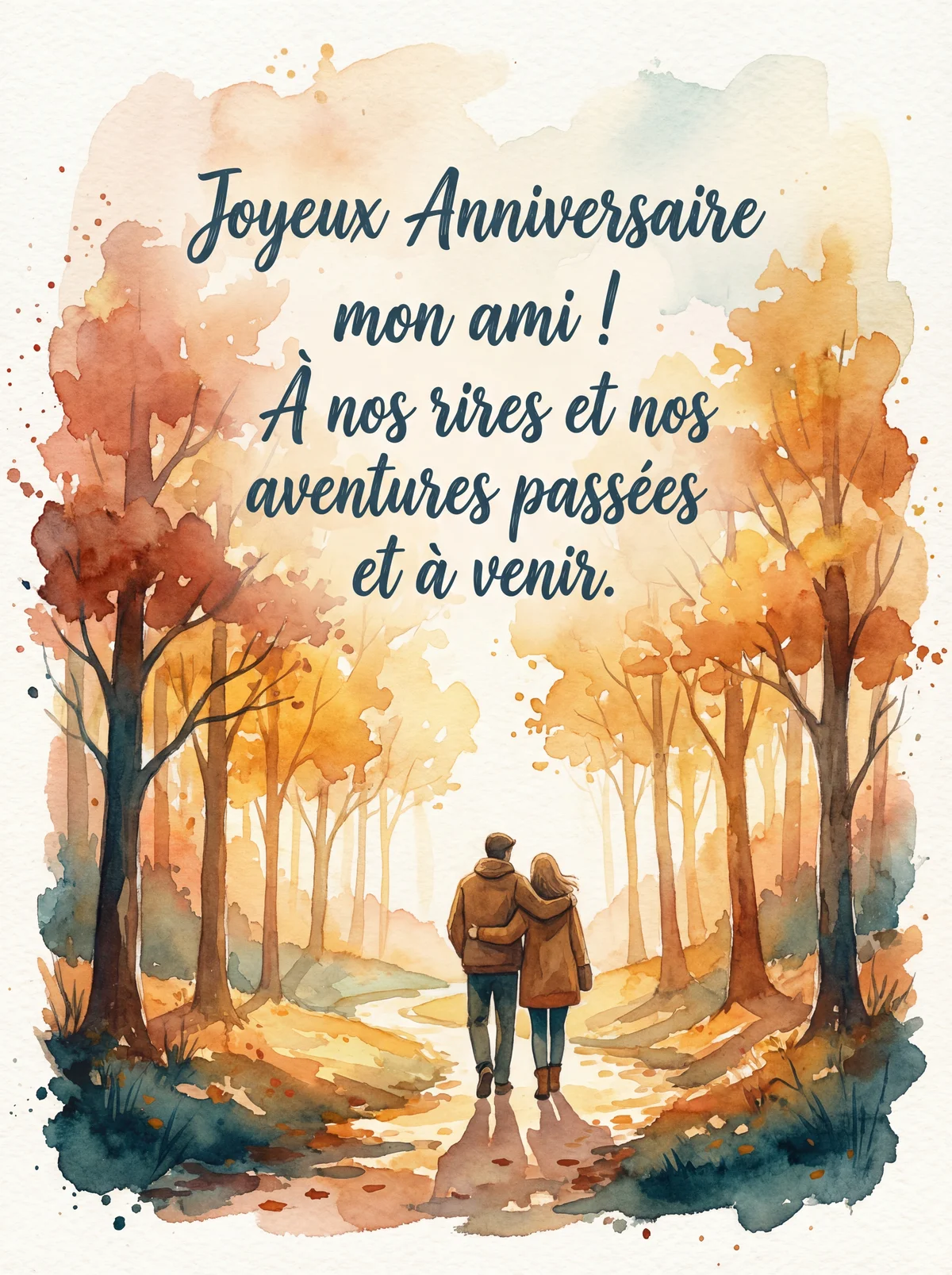 joyeux anniversaire pour un ami proche