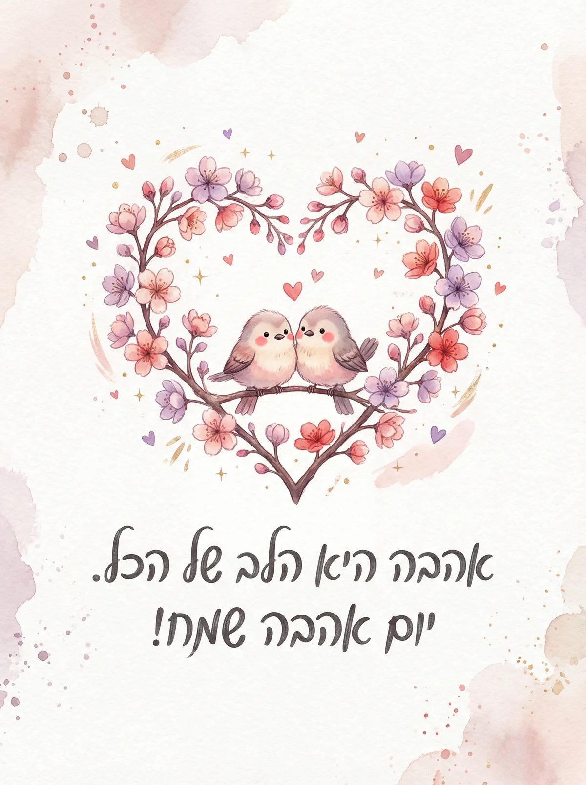 ברכה קצרה ומרגשת ליום האהבה