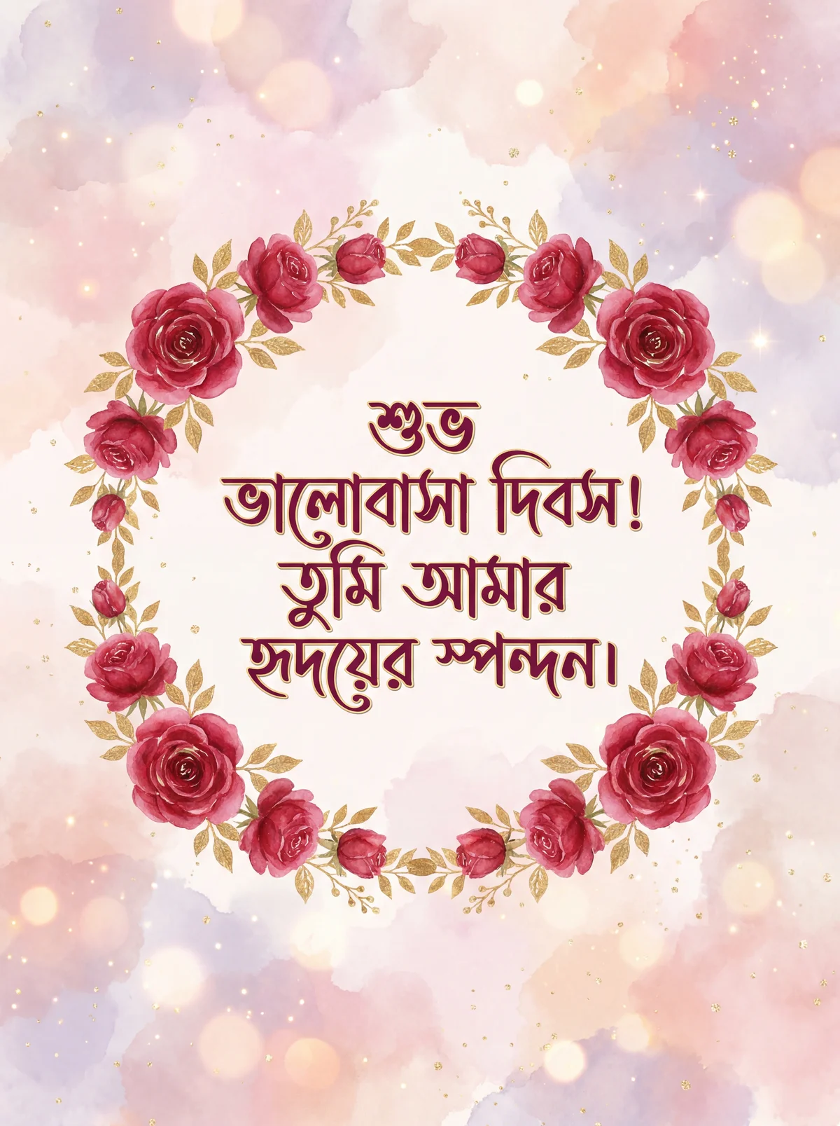 প্রিয়জনের জন্য ভালোবাসা দিবসের শুভেচ্ছা