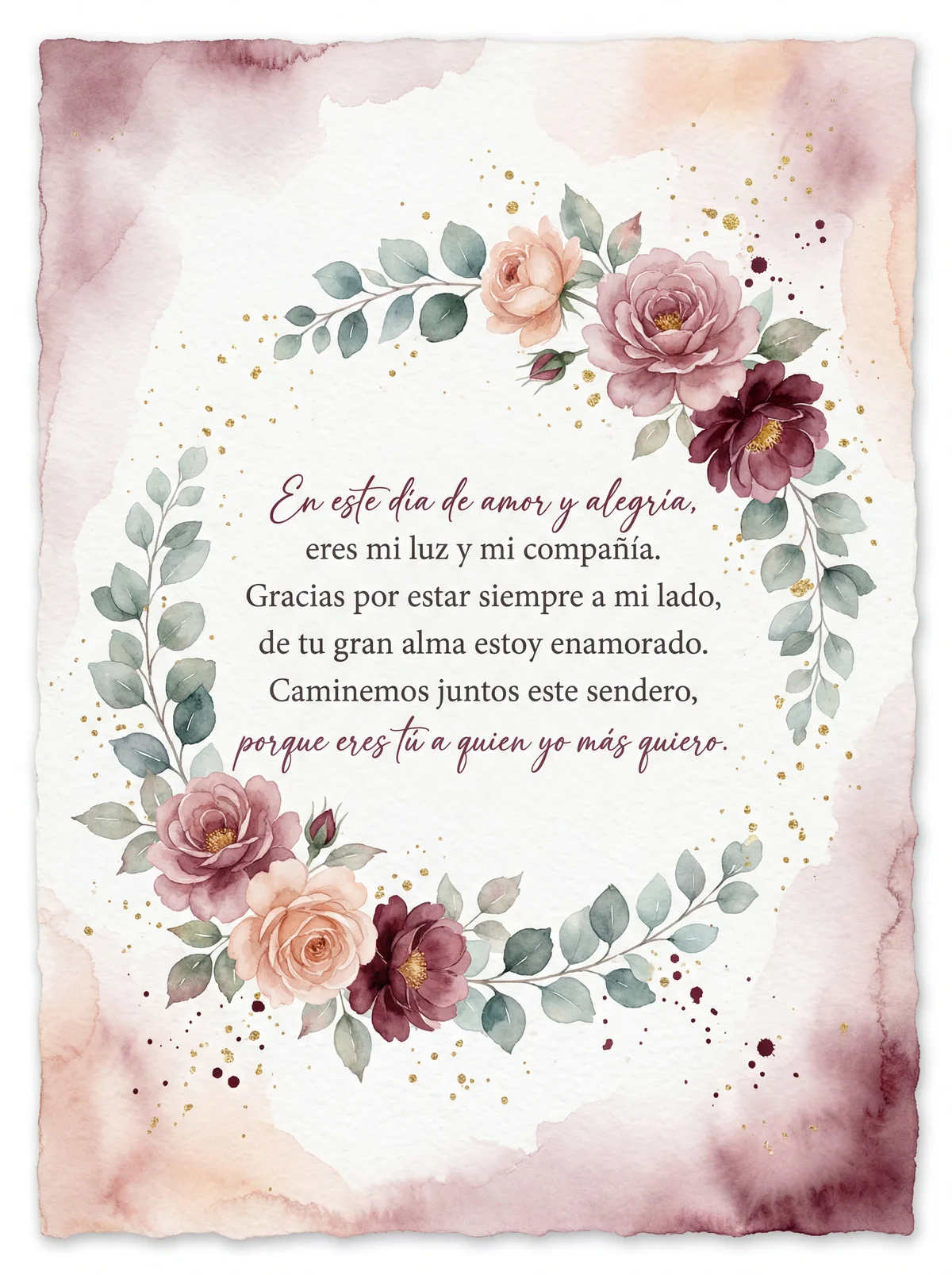 Mensaje corto para el Día del Amor y la Amistad a mi pareja