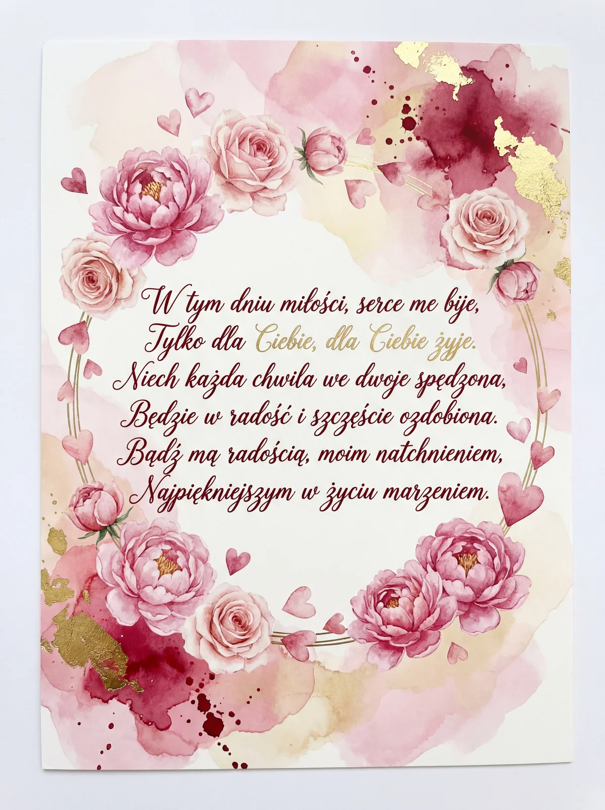 Życzenia na Walentynki dla ukochanej osoby