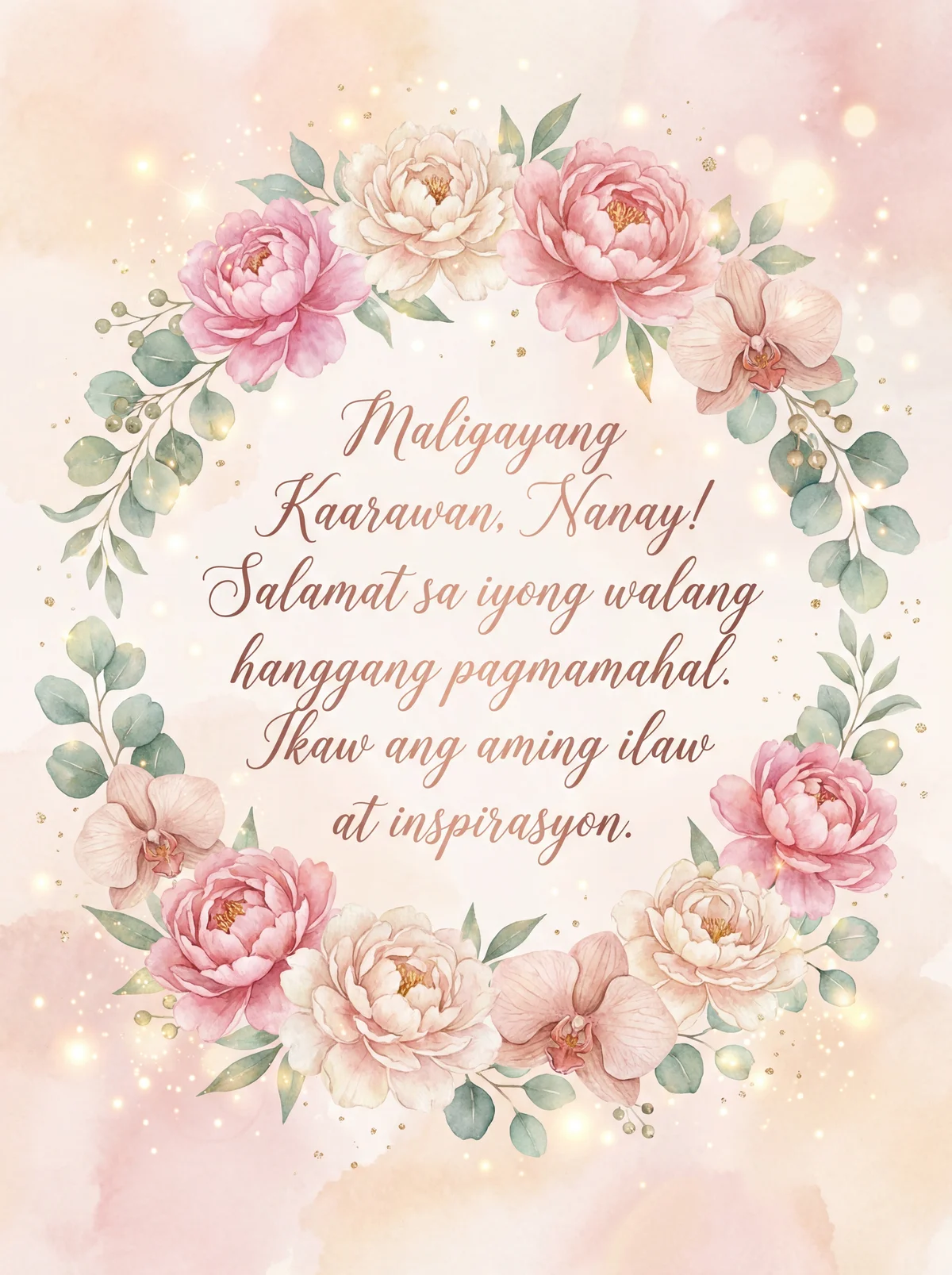 Pagbati sa kaarawan para sa ina