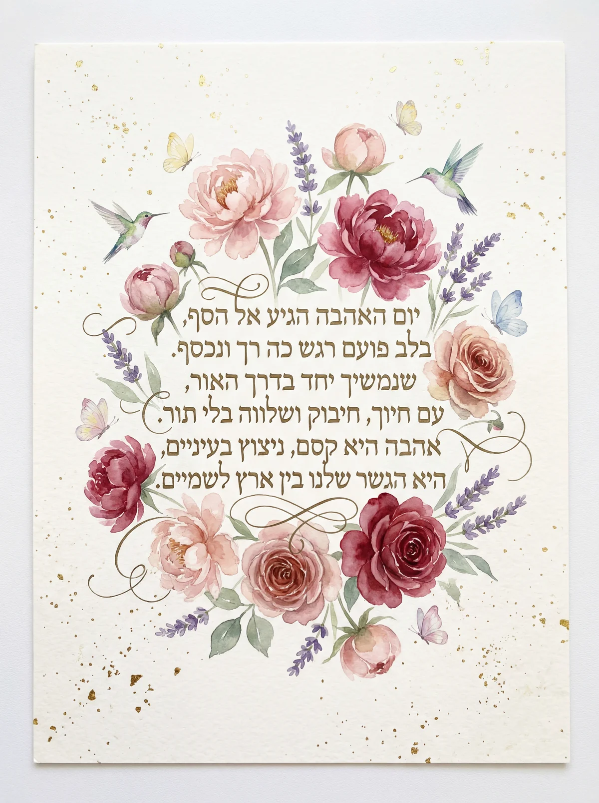 ברכה ליום האהבה