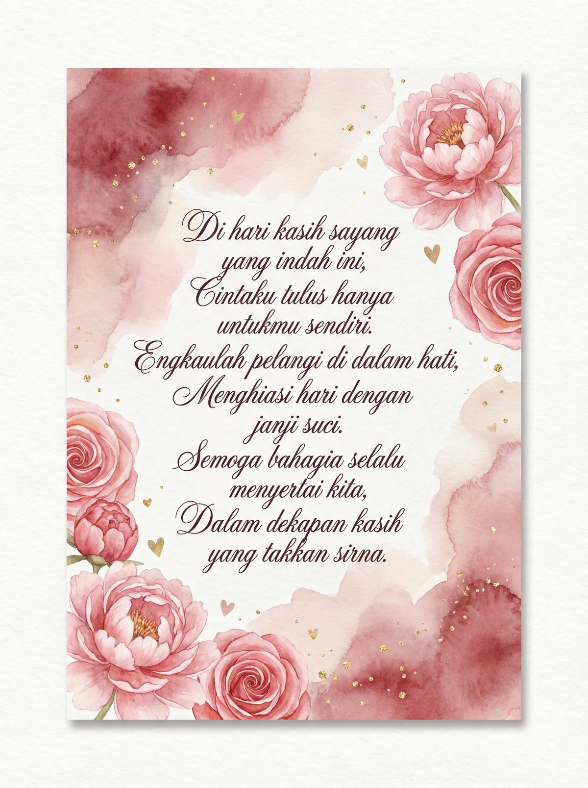 Ucapan Hari Valentine untuk kekasih