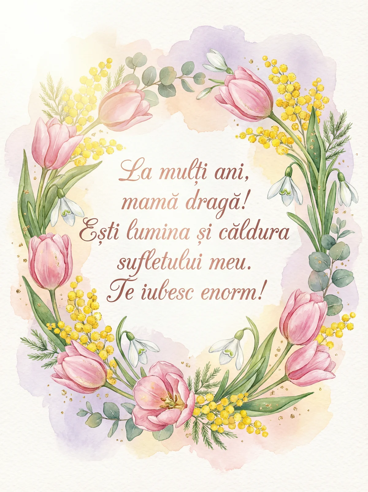 felicitări de 8 Martie pentru mamă