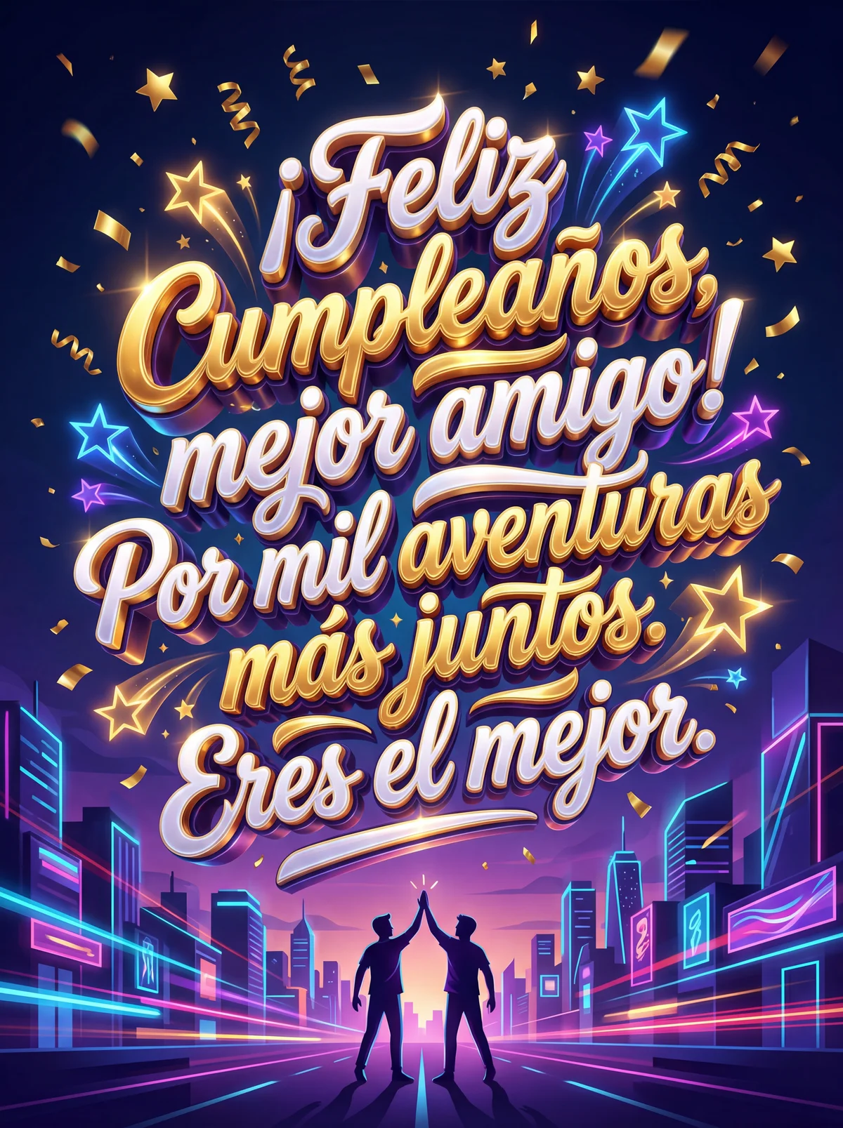 Mensaje de cumpleaños para mi mejor amigo