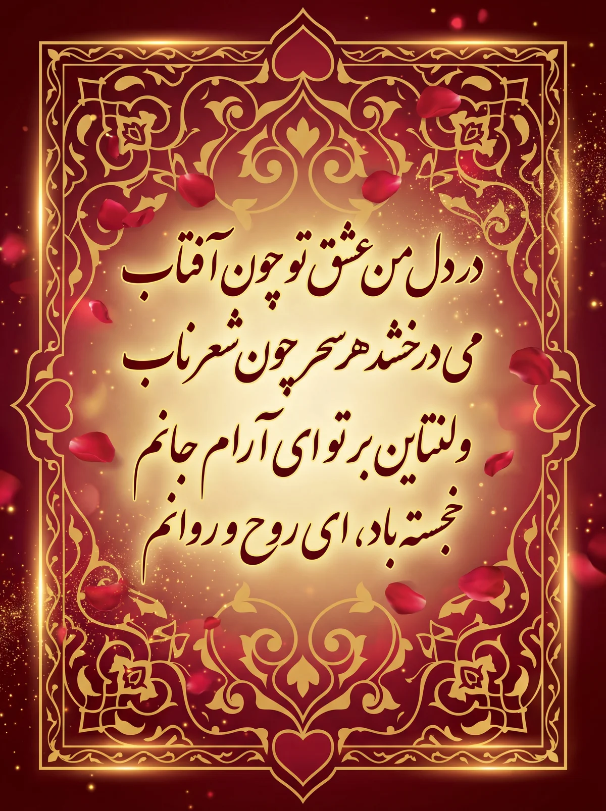 تبریک روز ولنتاین به همسر عزیزم