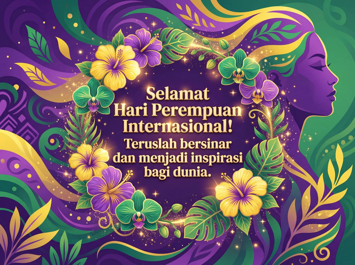 Ucapan spesial Hari Perempuan Internasional untuk wanita ins...