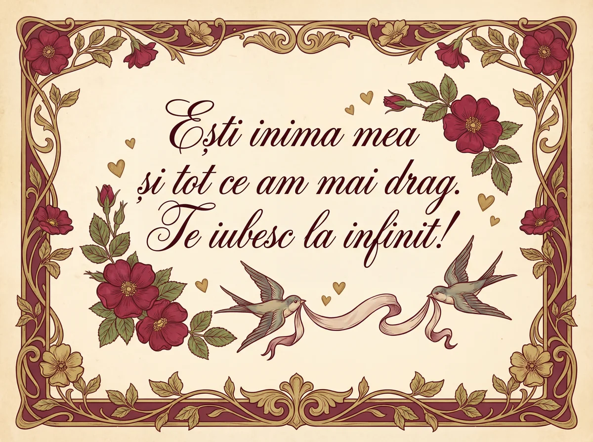 Mesaj de Ziua Îndrăgostiților pentru persoana iubită