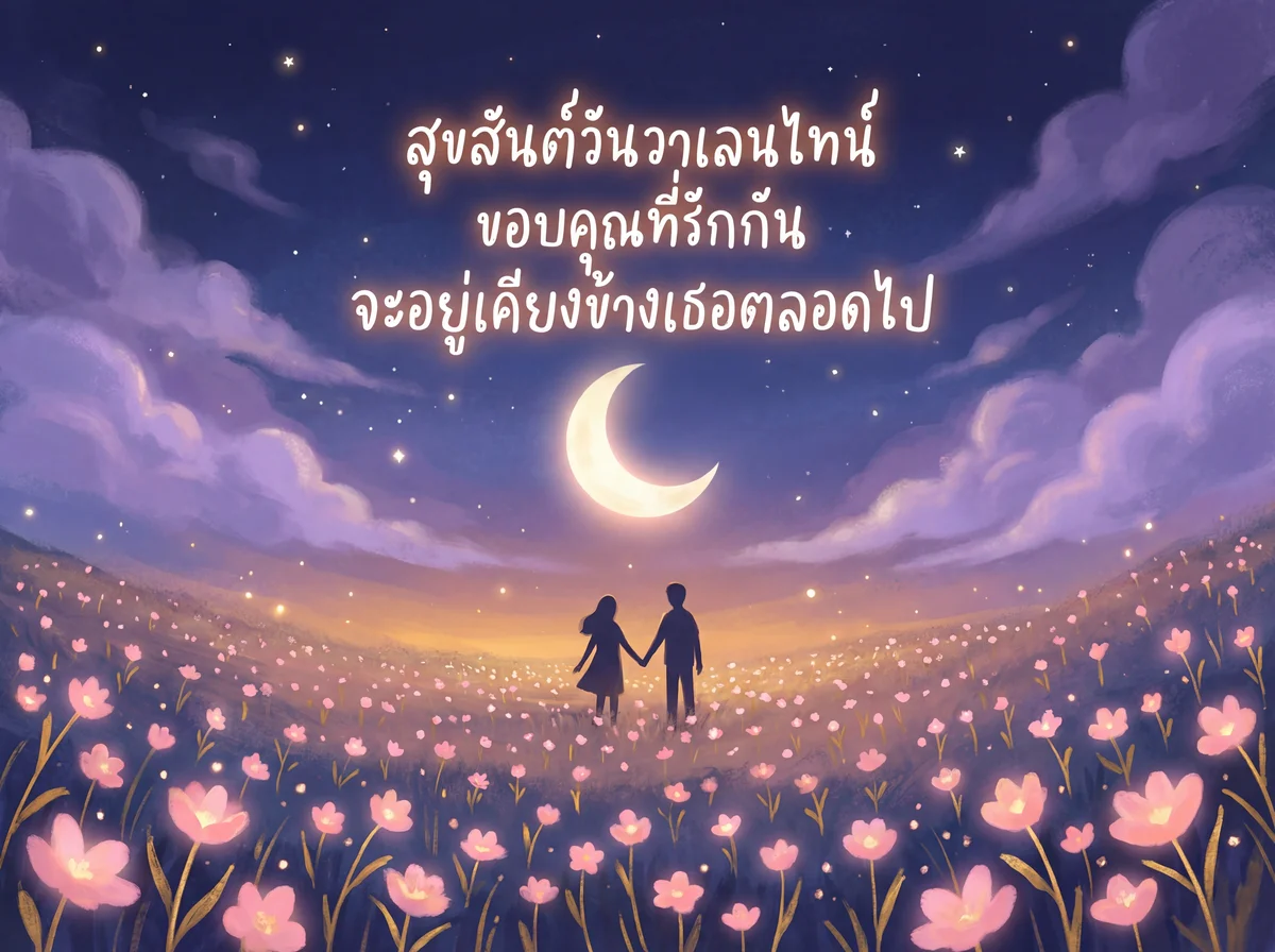 คำอวยพรวันวาเลนไทน์สำหรับคนรัก