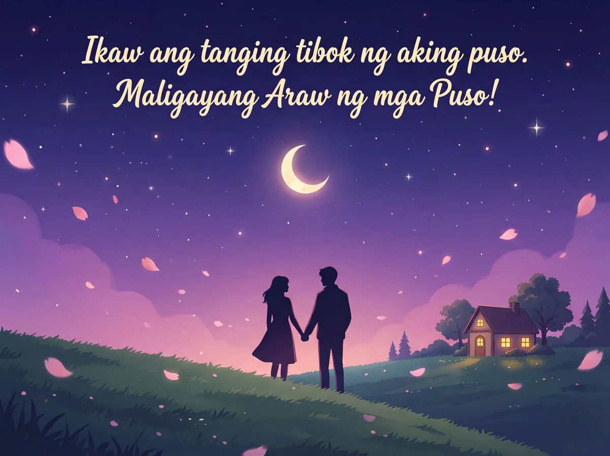 Kartu ucapan Hari Valentine untuk kekasih