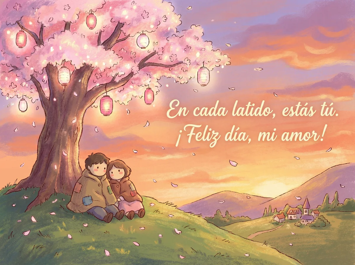 Mensaje para mi pareja en el Día del Amor y la Amistad