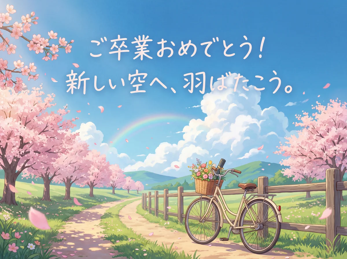 卒業祝いのメッセージ